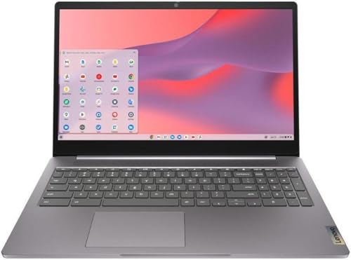 Lenovo IdeaPad 3i Chromebook 15.6” FHD 1920 x 1080 Display | Intel Celeron N4500 1.1GHz | Intel UHD Graphics | Camera |Grey | 4GB RAM | 64GB SSD | Chrome OS | Bundle with USB 3.0 Hub
