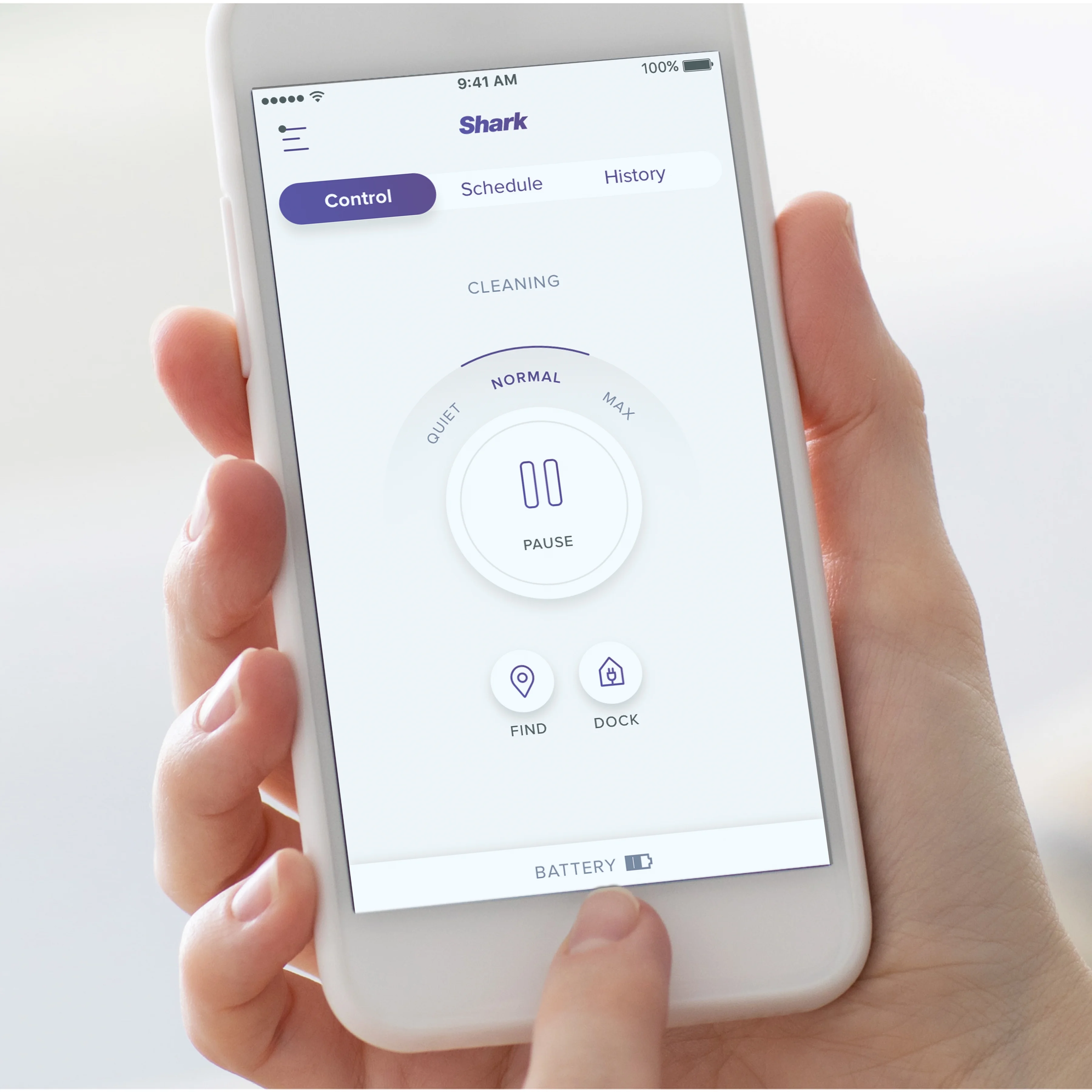 Shark IQ Intelligent Wifi Robot Vacuum Cleaner w/ Self Empty Charger Base, Black