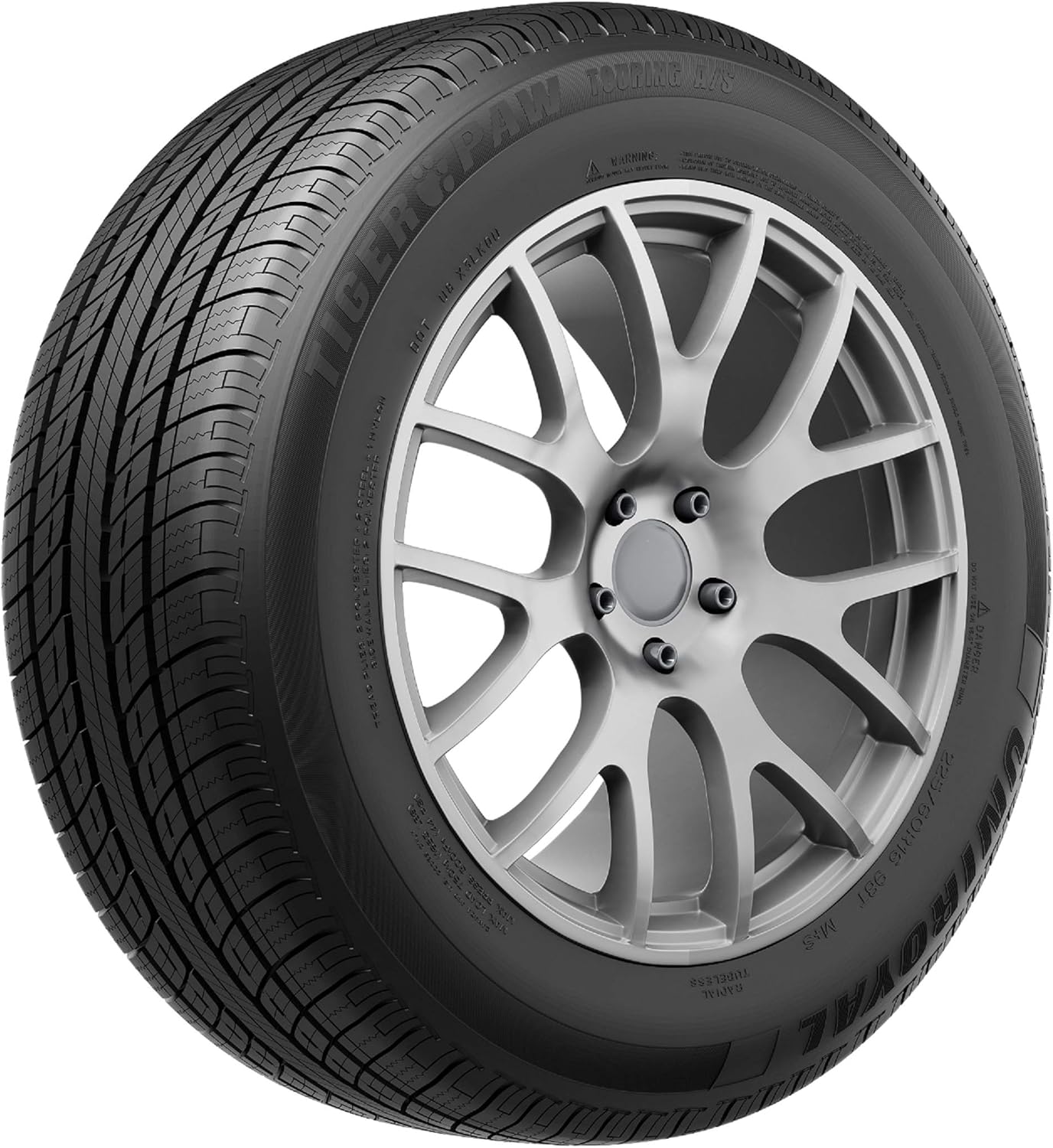 Uniroyal Tiger Paw Touring A/S All-Season Radial Car Tire for Passenger Cars, Crossovers, and SUVs, 185/55R16 83H