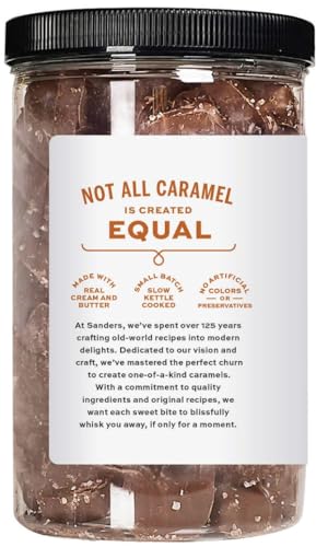 Sanders Milk Chocolate Sea Salt Caramels - 36 Oz. (2 pack)