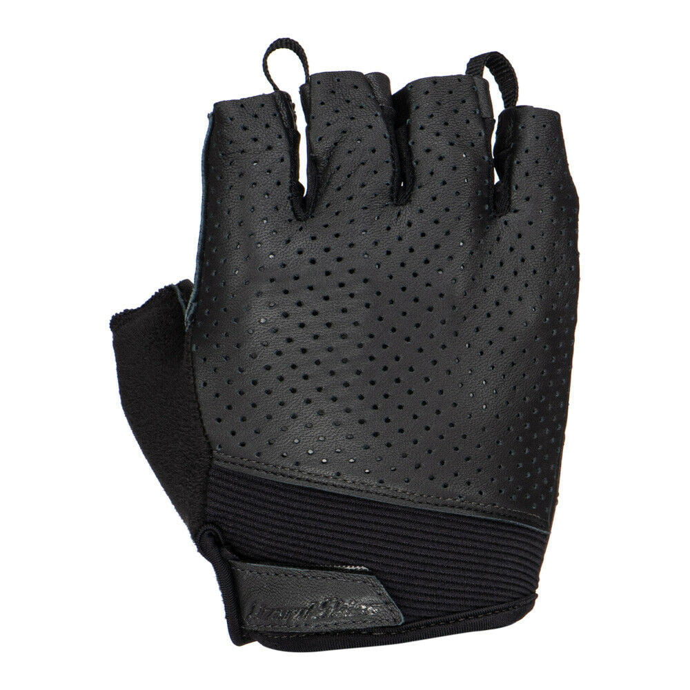 Lizard Skins Aramus Classic Leather Cycling Gloves V2 – Unisex Padded Short Finger Bike Gloves