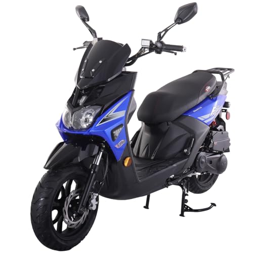 X-PRO Fiji 200 EFI Electronic Fuel Injection Moped Scooter with 13