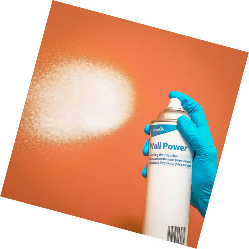 Diversey Wall Power Foaming Wall WASHER, 20 oz Can, 12-carton
