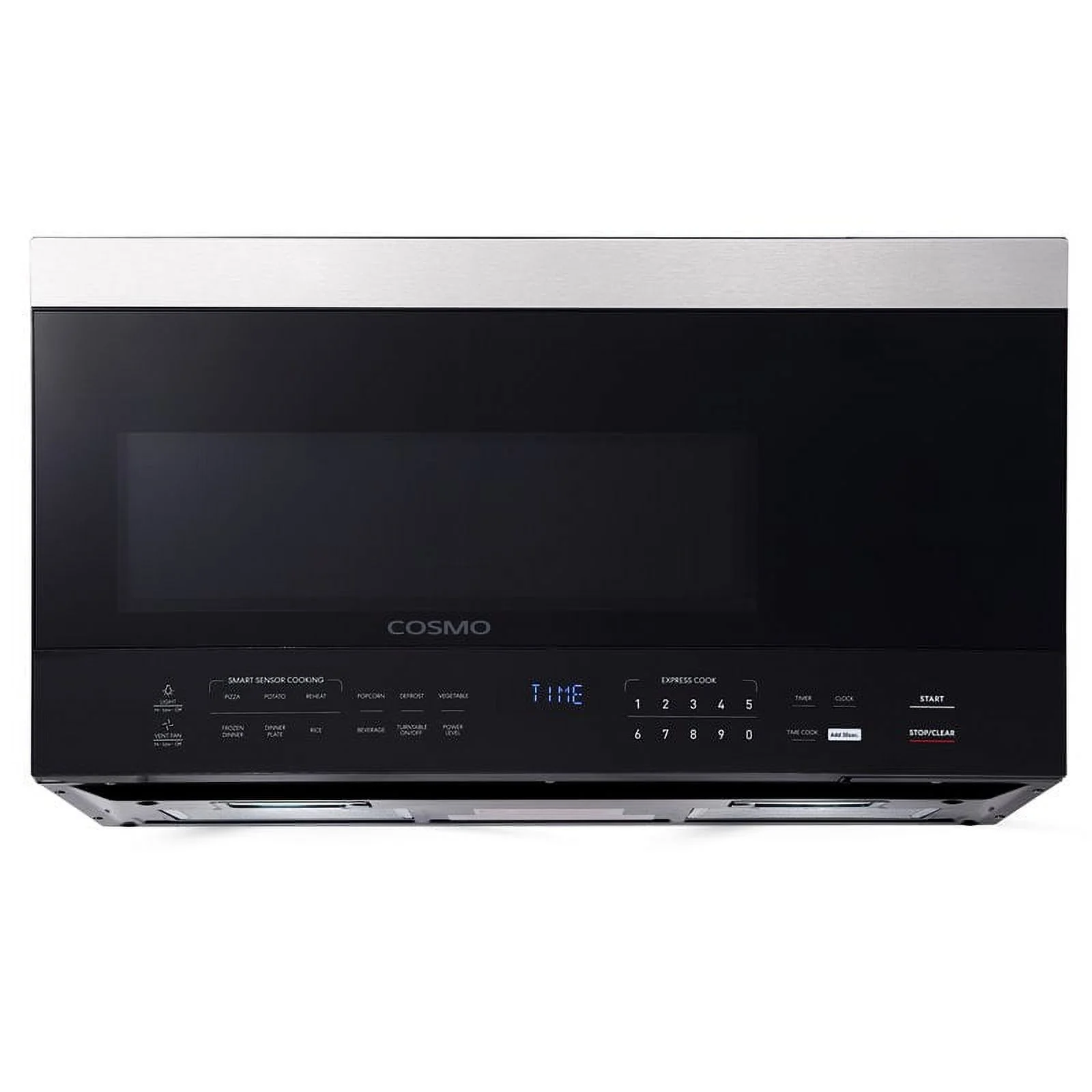 Cosmo 30 in. Drop-In Electric Ceramic Glass Cooktop & Microwave w/ Vent Fan Set