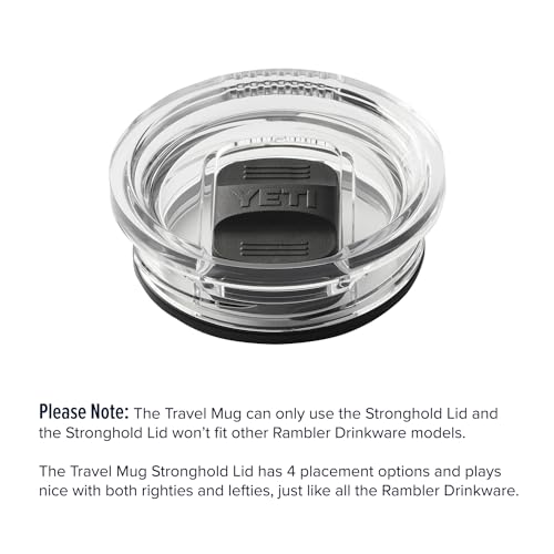 YETI Rambler 20 oz Travel Mug, Stainless Steel, Vacuum Insulated with Stronghold Lid