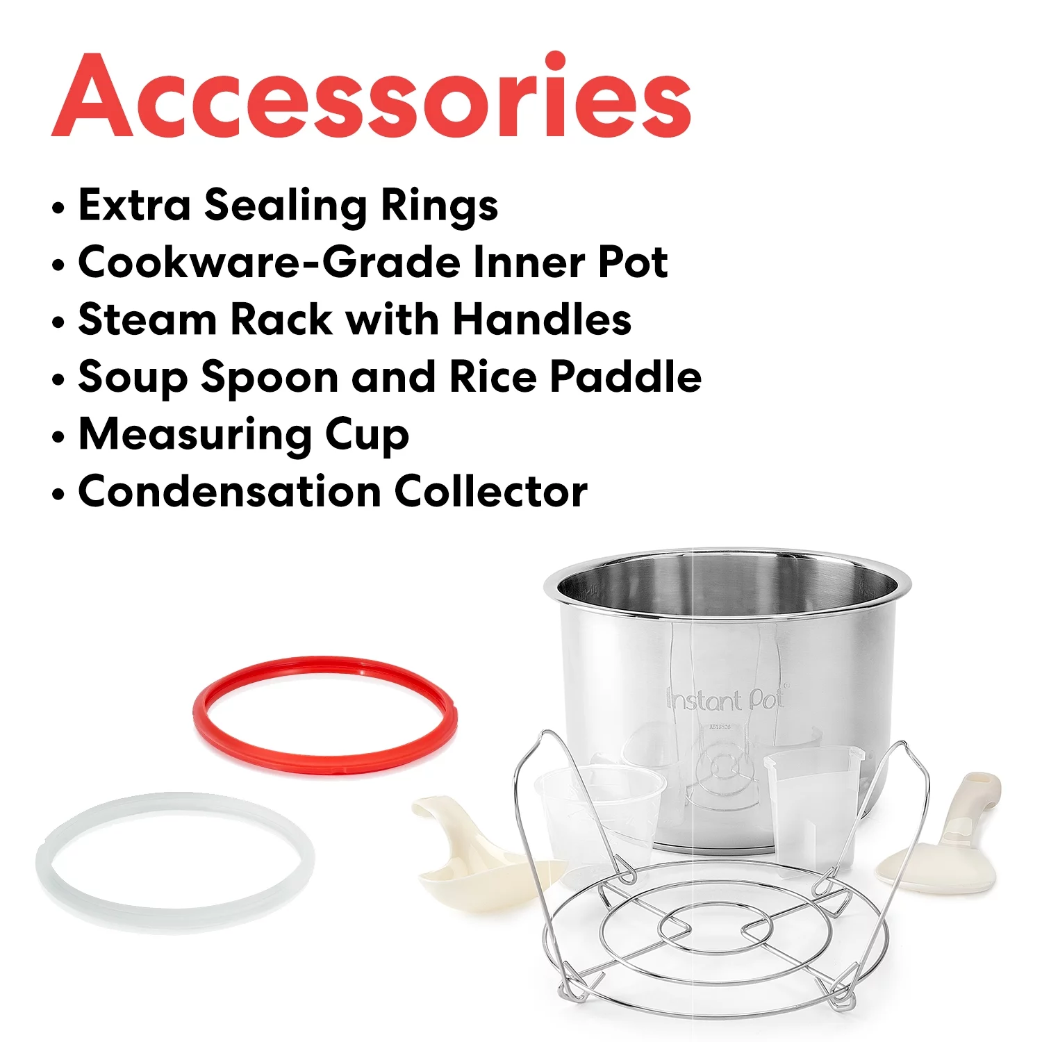 Instant Pot LUX80 8 Qt 6-in-1 Multi-Use Programmable Pressure Cooker, Slow Cooker, Rice Cooker, Saute, Steamer, and Warmer