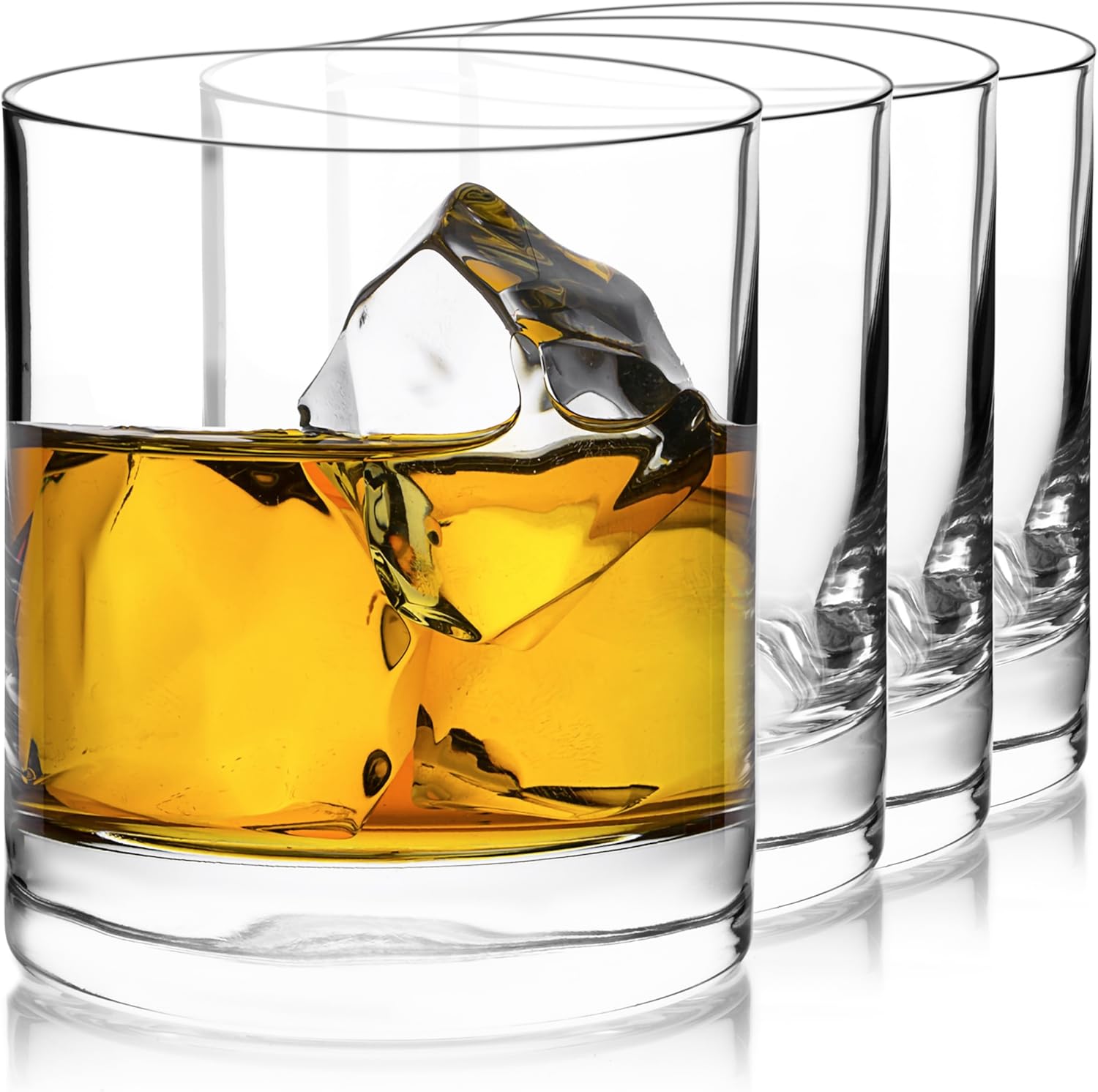 Luigi Bormioli Set of 4 Classico Double Old Fashioned Glasses, One Size,13.5 fluid ounce