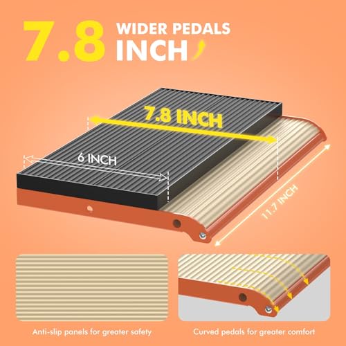 3 Step Ladder Folding Step Stool for Adults Portable Folding Step Ladder with Anti-Slip Pedals for Home,Kitchen,Office