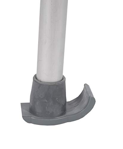 Drive Medical 2-Button Folding Walker with Essential Medical Supply Pop & Glide Walker Skis