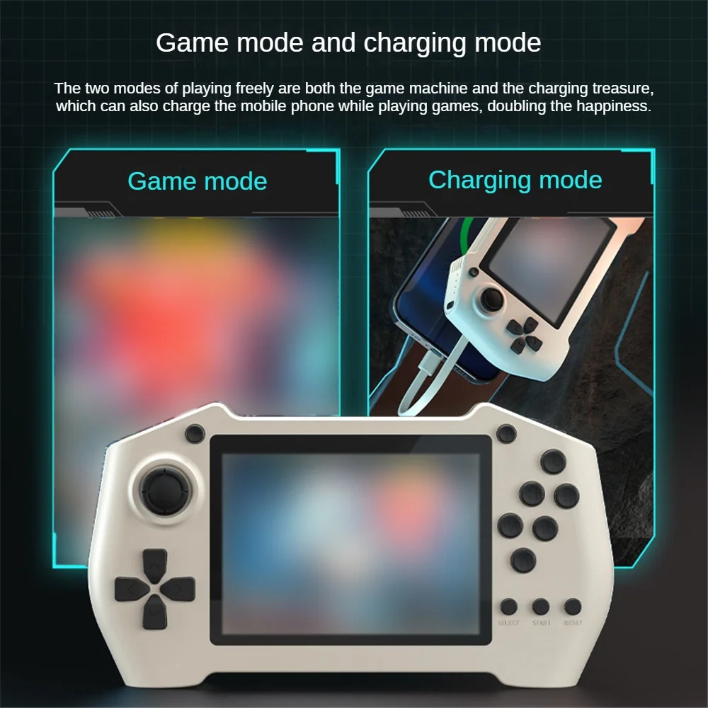 ELES Dy14 Arcade Game Machine 3.5-Inch Charging Treasure Portable Game Machine Mobile Power Comes With Two-Wire Game Powe Bank