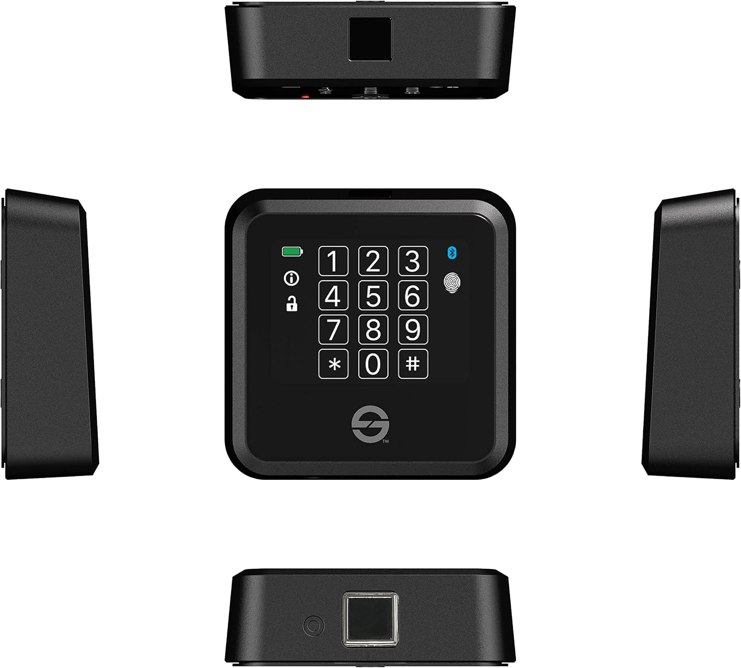 Sargent and Greenleaf I-Series Biometric Keypad with Titan Electronic Safe Lock, Fingerprint Lock, Digital Keypad, Digital Safe Lock, Fingerprint Scanner Lock