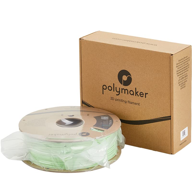 Polymaker PLA PRO Filament 1.75mm 1kg, Tough & High Rigidity White 3D Printing Filament, PolyLite PLA PRO 3D Printer Filament 1.75mm, Print with Most 3D Printers