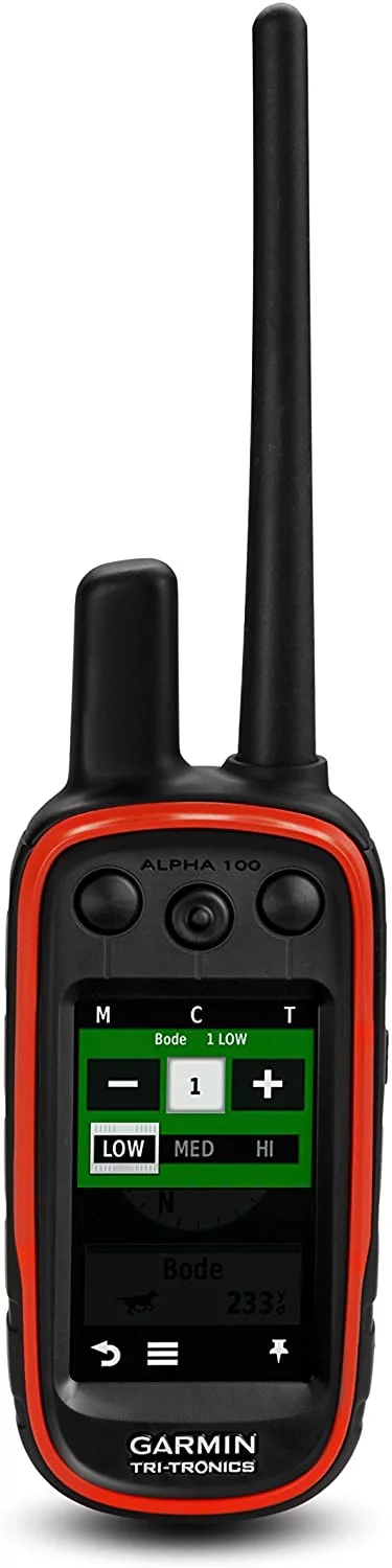 Garmin Alpha 100 Bundle, Includes Handheld and TT 15 Dog Device, Multi-dog Tracking GPS and Remote Training Device in One