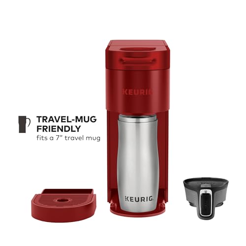 Keurig® K- Slim® Single Serve K-Cup Pod Coffee Maker, Multistream™ Technology, Scarlet Red