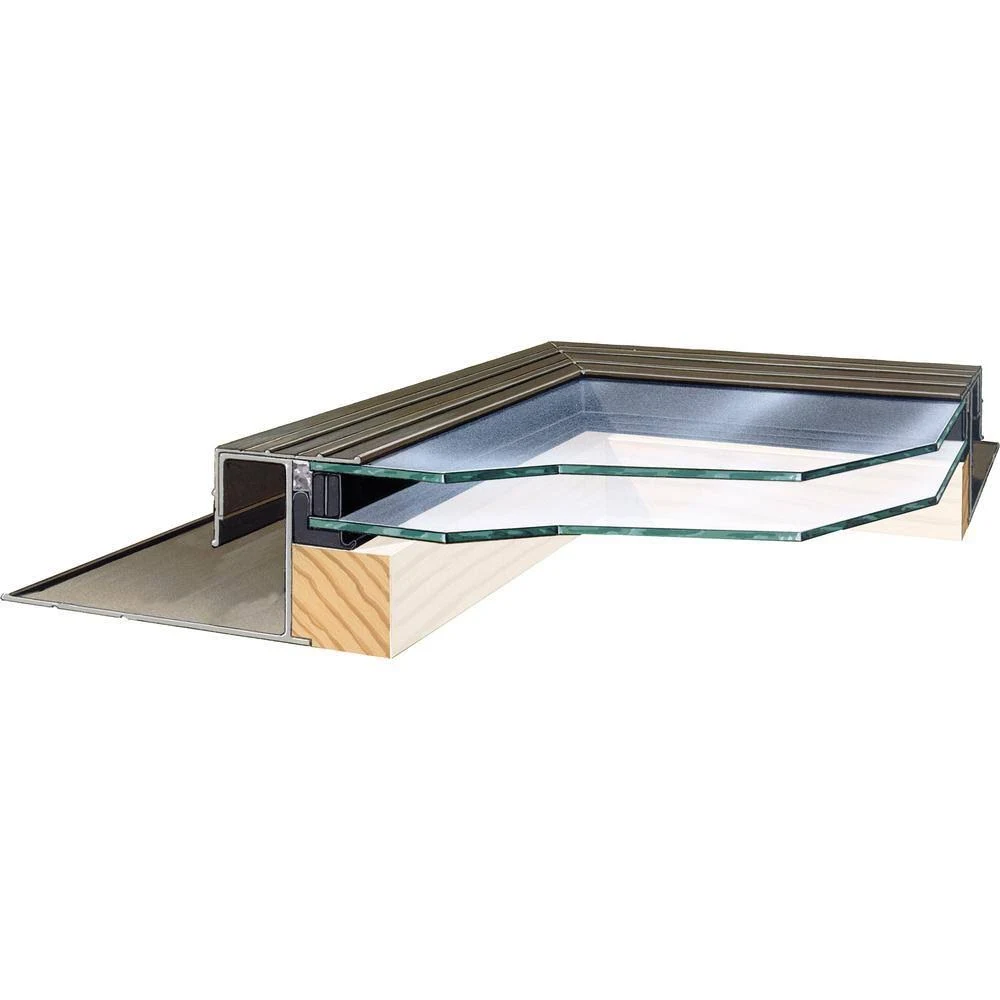 Sun-Tek 22-1/2 in. x 30-1/2 in. Fixed Self-Flashing Skylight with Tempered Low-E3 Glass