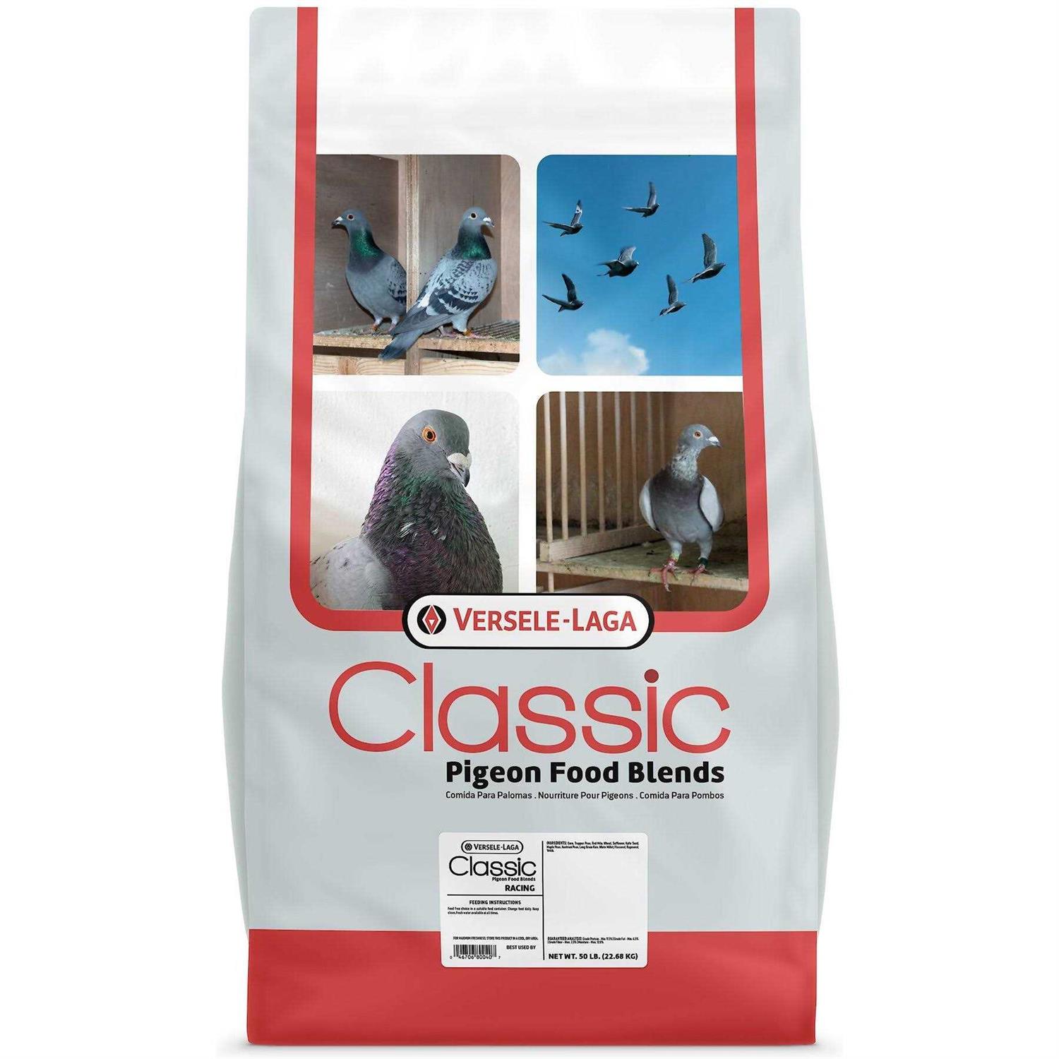 Versele-Laga Classic Racing Pigeon Foods Blends 50lbs - Pet Supplies online store