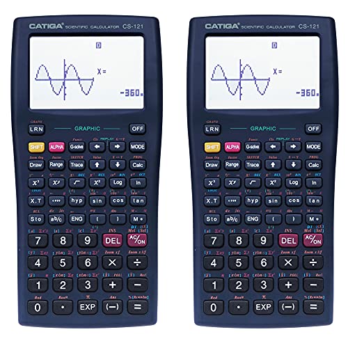 Scientific Calculator with Graphic Functions - Multiple Modes with Intuitive Interface - Perfect for Beginner and Advanced Courses, High School or College