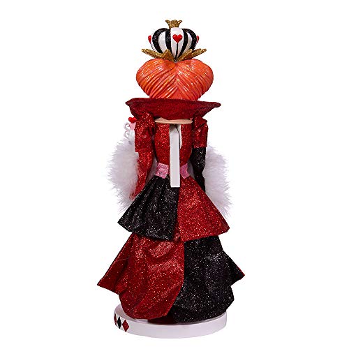 Kurt S. Adler 17.5-Inch Hollywood Queen of Hearts Nutcracker