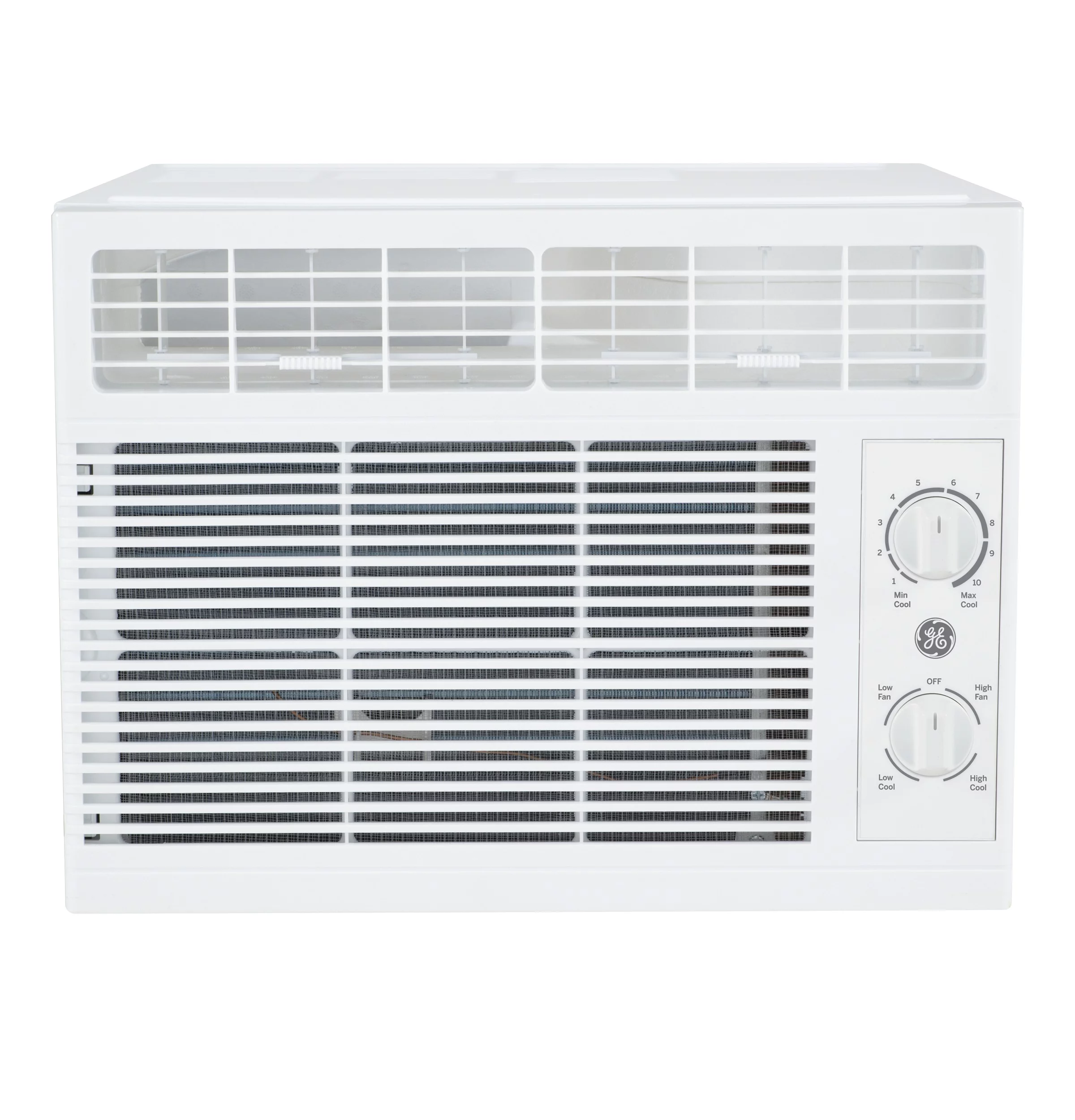 GE® 5,000 BTU 115-Volt Mechanical Window Air Conditioner for Bedroom, White, AHT05LZ