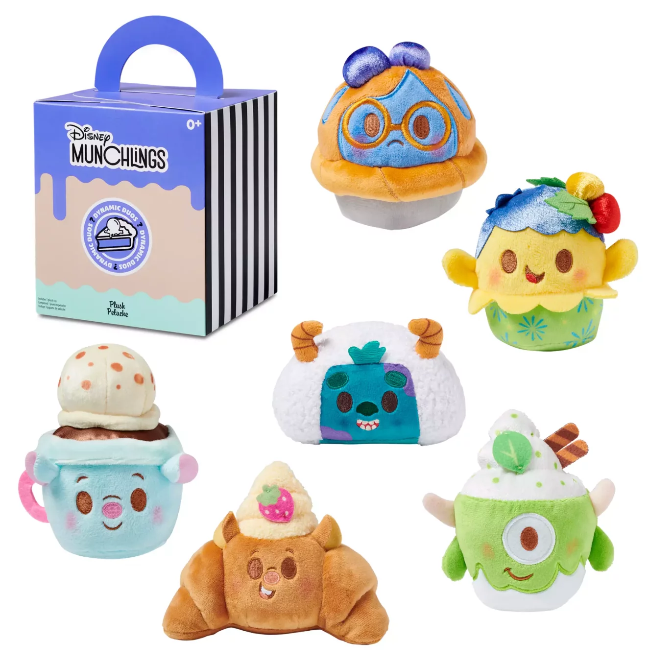 Disney Munchlings Mystery Dynamic Duos Micro Plush 4 3/4'' New with Box