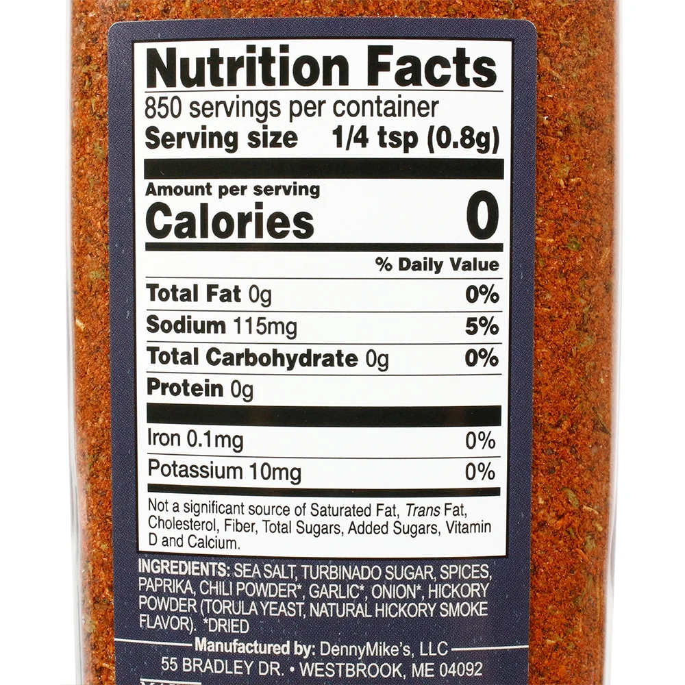 DennyMike's Limited Edition Turkey Lurkey Rub Gluten Free MSG Free Keto 24 Oz