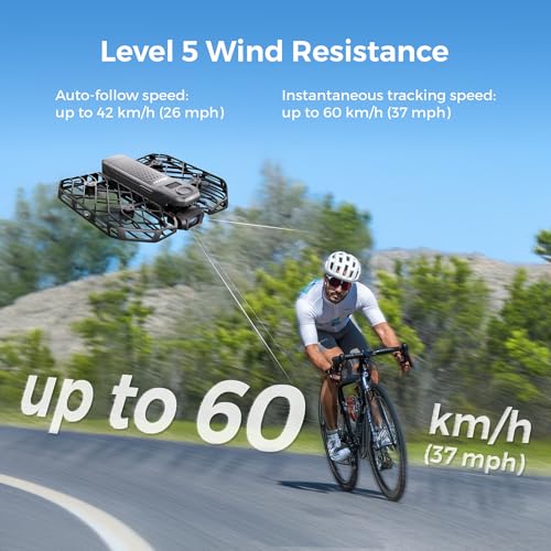 X1 PROMAX 8K Action Flying Camera, Foldable Drone with Camera with 42 KM/H Follow Speed, 10+ Fully Automatic Flight Modes, Fly Anywhere with OmniTerrain, SmoothCapture 2.0(Cycling Combo)