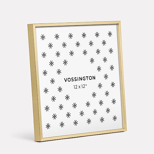 Thin 30x40 Picture Frame - Walnut Frame Color (Real Wood Grain Finish) - Slim & Modern Frame Design - Fits 1 Photo, Art Print, or Poster (30 x 40 Inches)