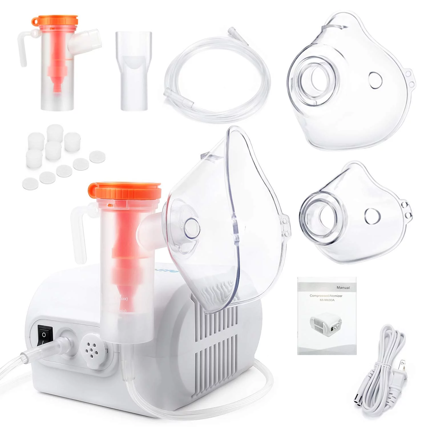 Ultrasonic Portable Vaporizers Inhaler Mist Humidifier Machine Kit Adult Kids