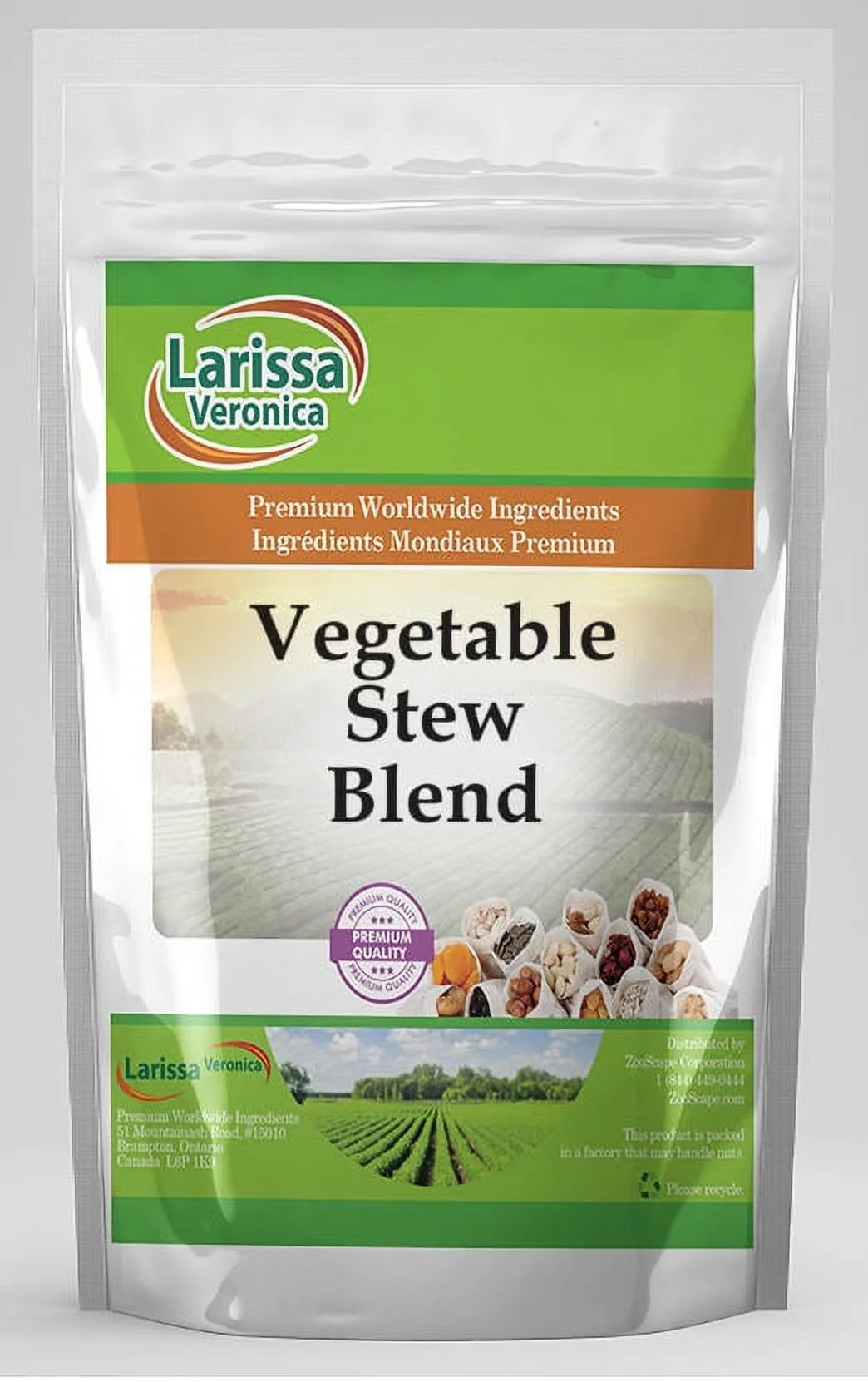 Larissa Veronica Vegetable Stew Blend, (16 oz, 3-Pack, Zin: 528651)
