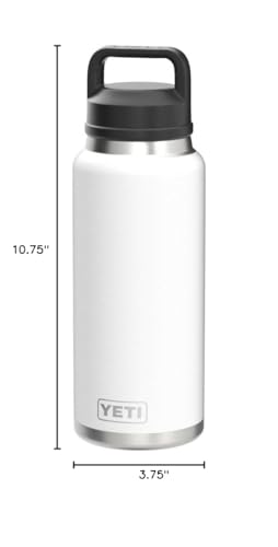 YETI Rambler 36 oz Bottle, Vacuum Insulated, Leakproof, Stainless Steel with Chug Cap