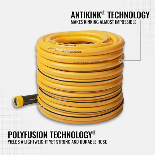 Stanley Fatmax Professional Grade Water Hose, 50' x 5/8