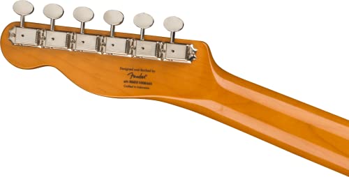 Squier Classic Vibe 70s Thinline Telecaster Electric Guitar, with 2-Year Warranty, Natural, Maple Fingerboard