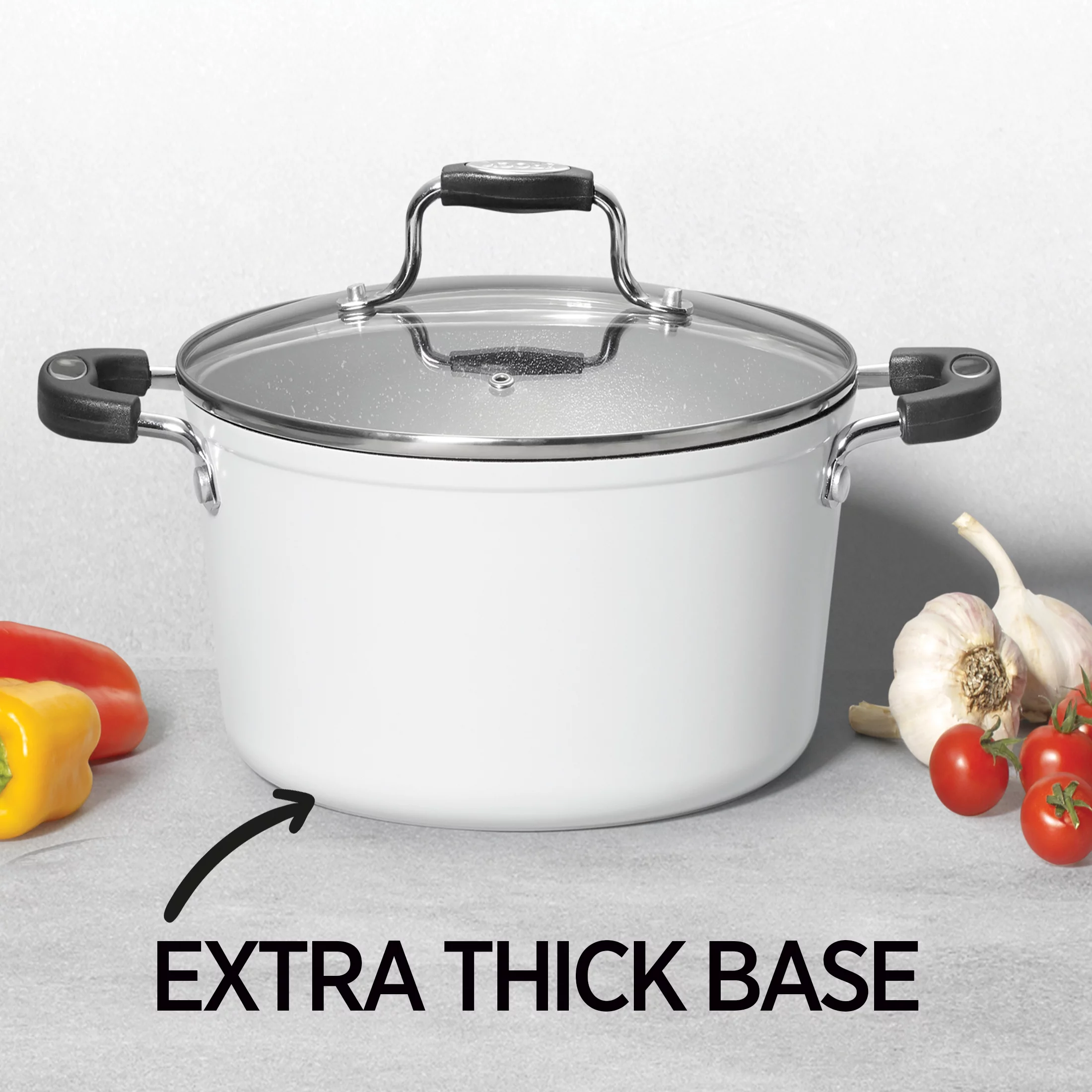 Starfrit The Rock Essentials 10 Piece Set, White