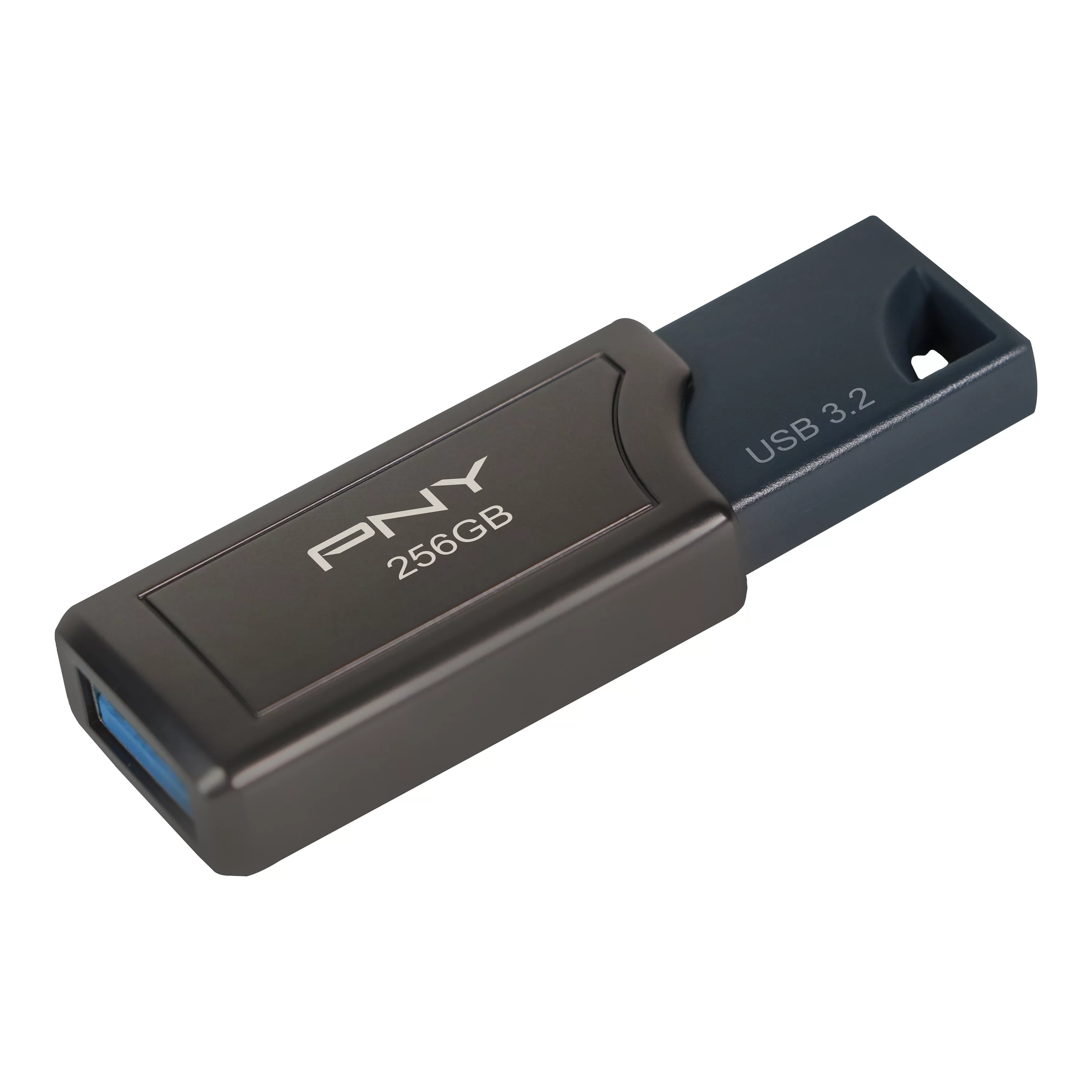 PNY PRO Elite V2 USB 3.2 Gen 2 Flash Drive - 256 GB - USB 3.2 (Gen 2) - 600 MB/s Read Speed - 250 MB/s Write Speed - Black - 2 Year Warranty