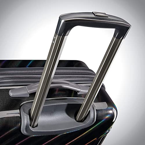 American Tourister Moonlight Hardside Expandable Luggage with Spinner Wheels, Blue Terazzo, 2-Piece Set (20/28)