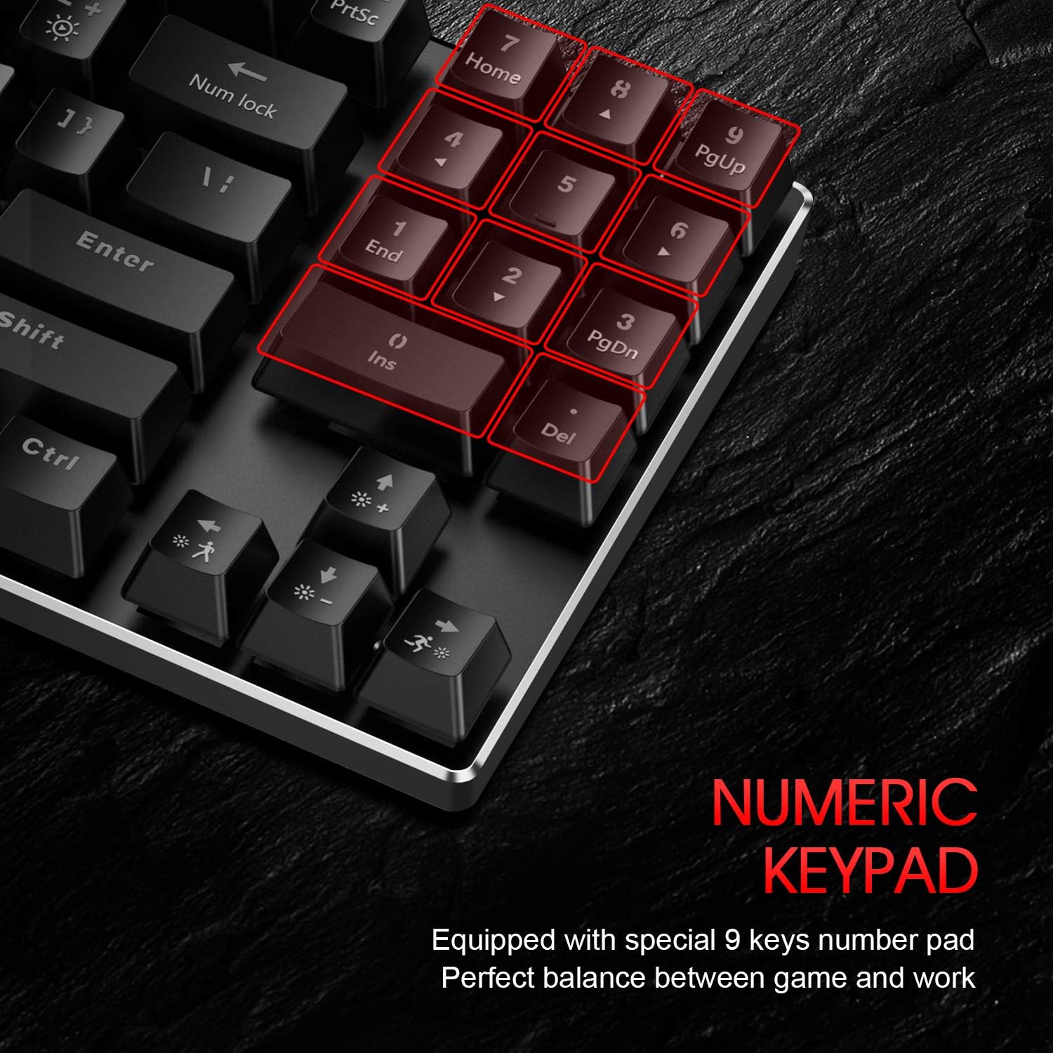 Havit Mechanical Keyboard and Mouse Combo Wired 89 Keys Backlit Gaming Keyboard Red Switch, 4800 D P I Mouse with 6 Button, Gaming Mouse Pad for PC Gamer Computer Laptop Pack of 2