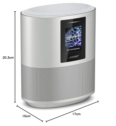 Bose Home Speaker 500: Smart Bluetooth Speaker with Alexa Voice Control Built-in, Black