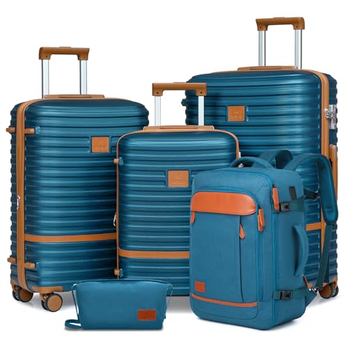 Joyway Expandable Carry on Luggage Sets Airline Approved, Lightweight Hard Shell 20 Inch Carry-on Suitcase with Spinner Wheels