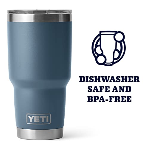 YETI Rambler 30 oz Stainless Steel Vacuum Insulated Tumbler w/MagSlider Lid, Black