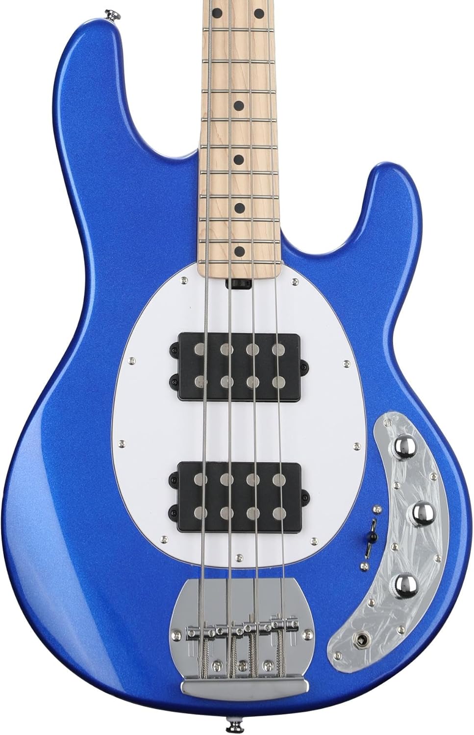 Sterling By Music Man StingRay RAY4HH Bass Guitar - Cobra Blue