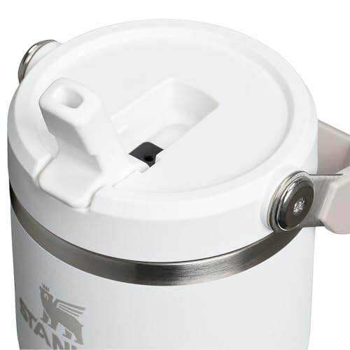 Stanley IceFlow Flip Straw Tumbler with Handle 30 oz | Twist On Lid and Flip Up Straw | Leak Resistant Water Bottle | Insulated Stainless Steel |BPA-Free | Lilac