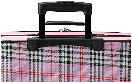 Rockland Fashion Expandable Softside Upright Luggage Set, Charcoal, 2-Piece (14/19)