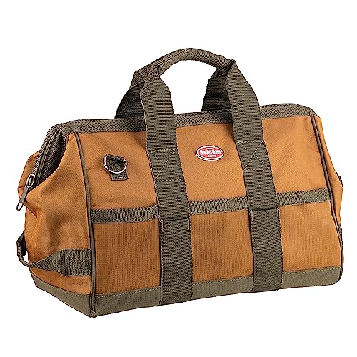 Bucket Boss Gatemouth 16 Tool Bag in Brown, 60016, 15 liters(Brown)