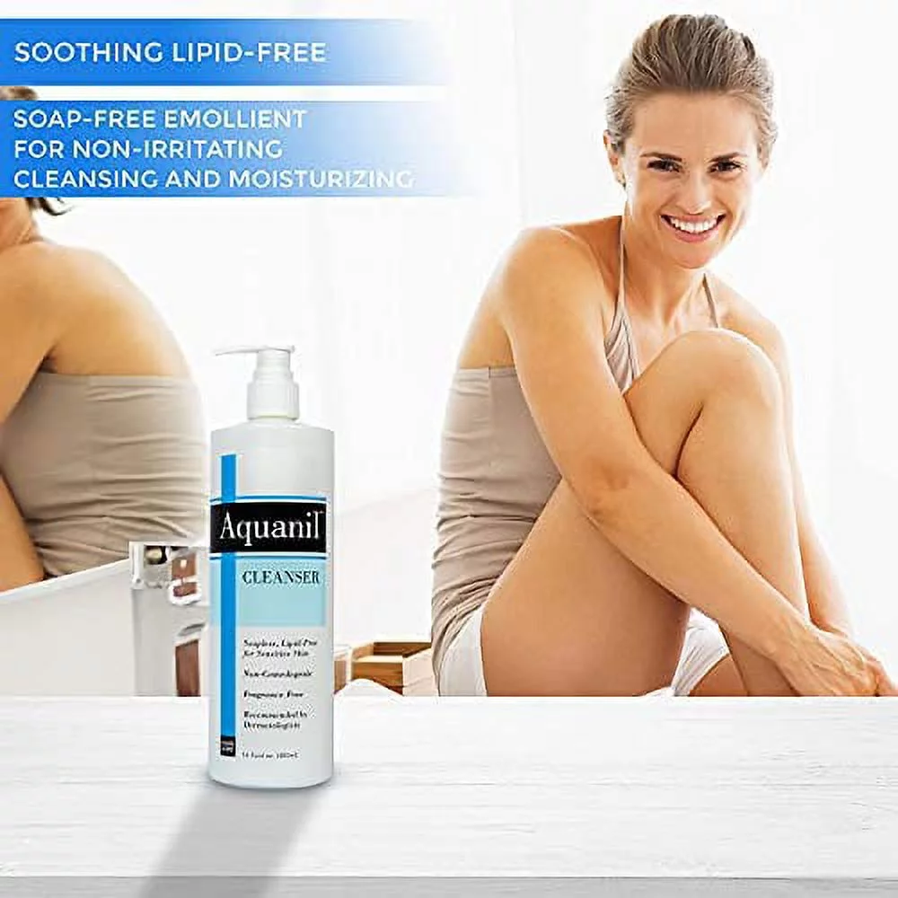 Aquanil Lotion A Gentle, Soapless Lipid-Free Cleanser - 16 fl oz