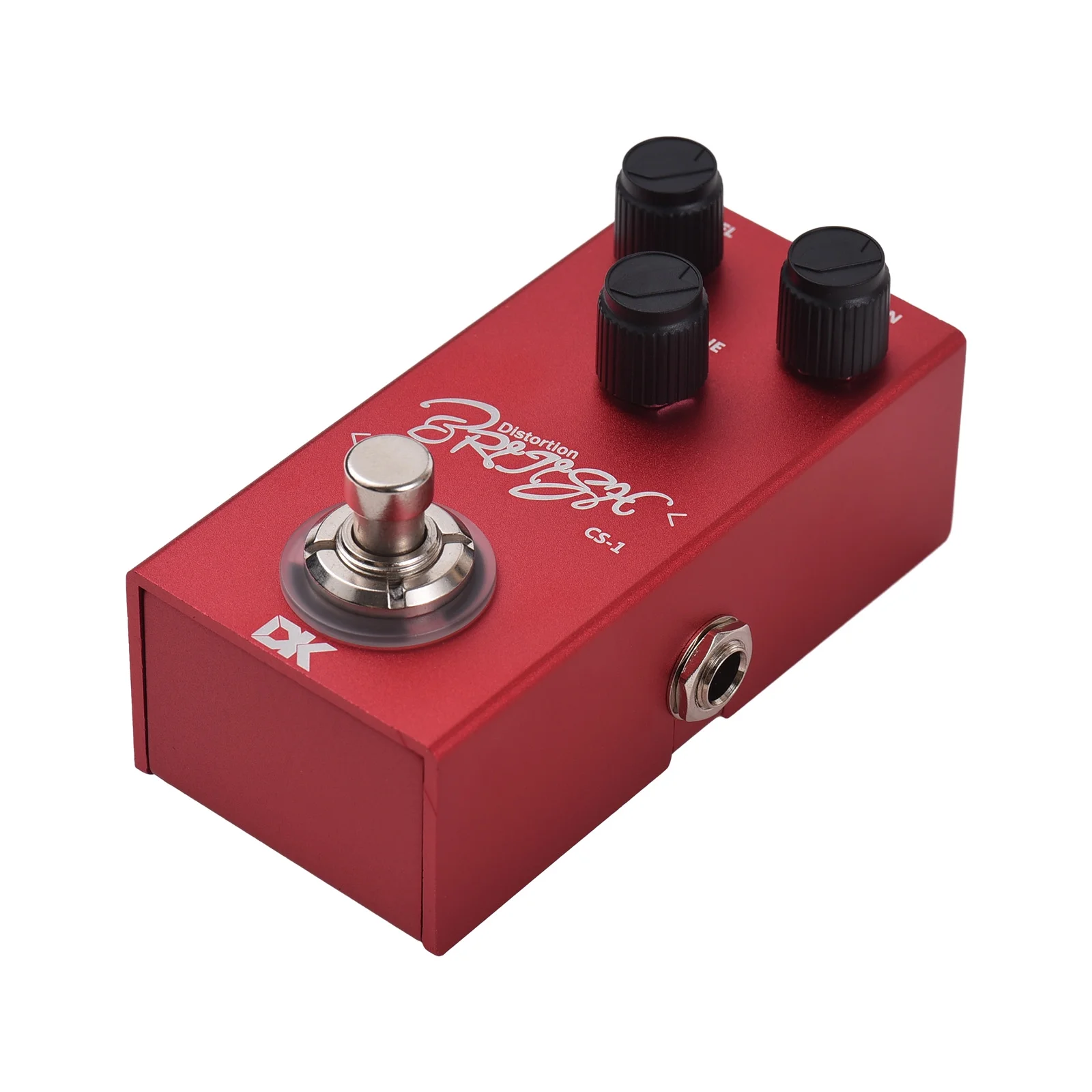 DK British Distortion Pedal Electric Guitar Effects, True Bypass, Metal Shell, Mini Guitar Distortion Effector for Stunning Sound Quality