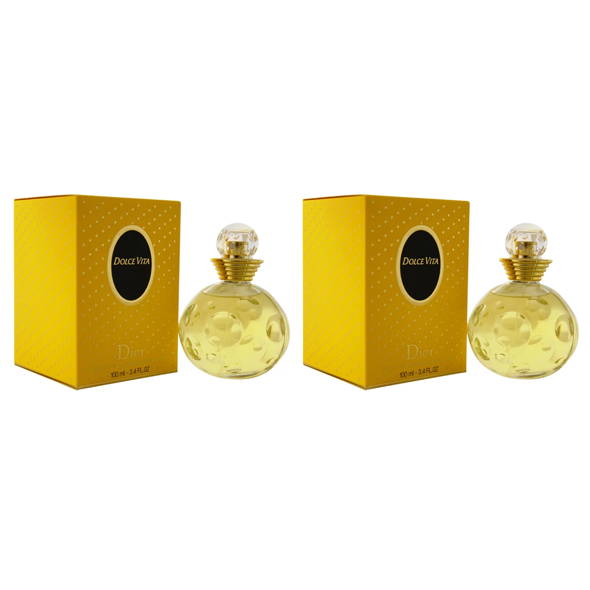 Christian Dior Dolce Vita - Pack of 2 - 3.4 oz EDT Spray