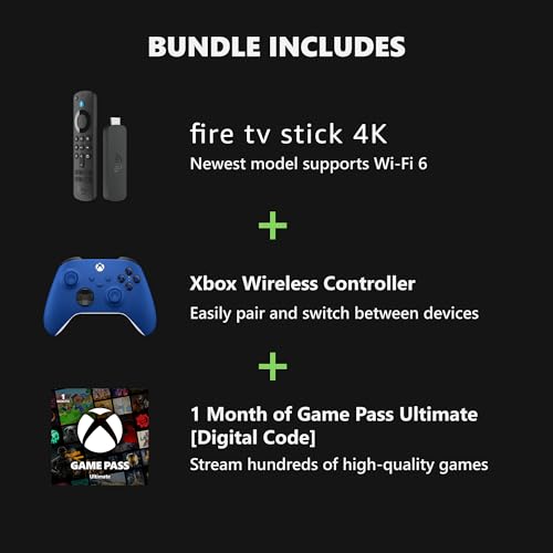 Xbox Wireless Gaming Controller (2025) – Carbon Black – Play on Xbox, Windows, Android, iOS, FireTV Sticks, Smart TVs, VR Headsets