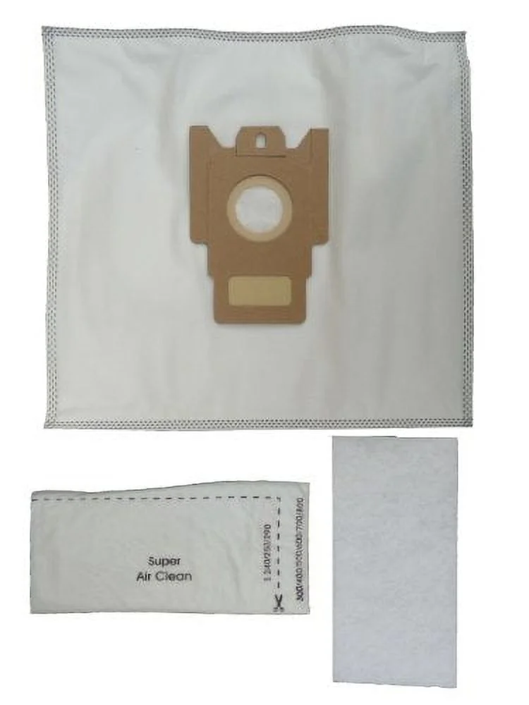 EnviroCare Replacement Anti-Allergen Vacuum Cleaner Dust Bags Made to fit Miele F,J,M Canisters 25 Pack with 10 Filters