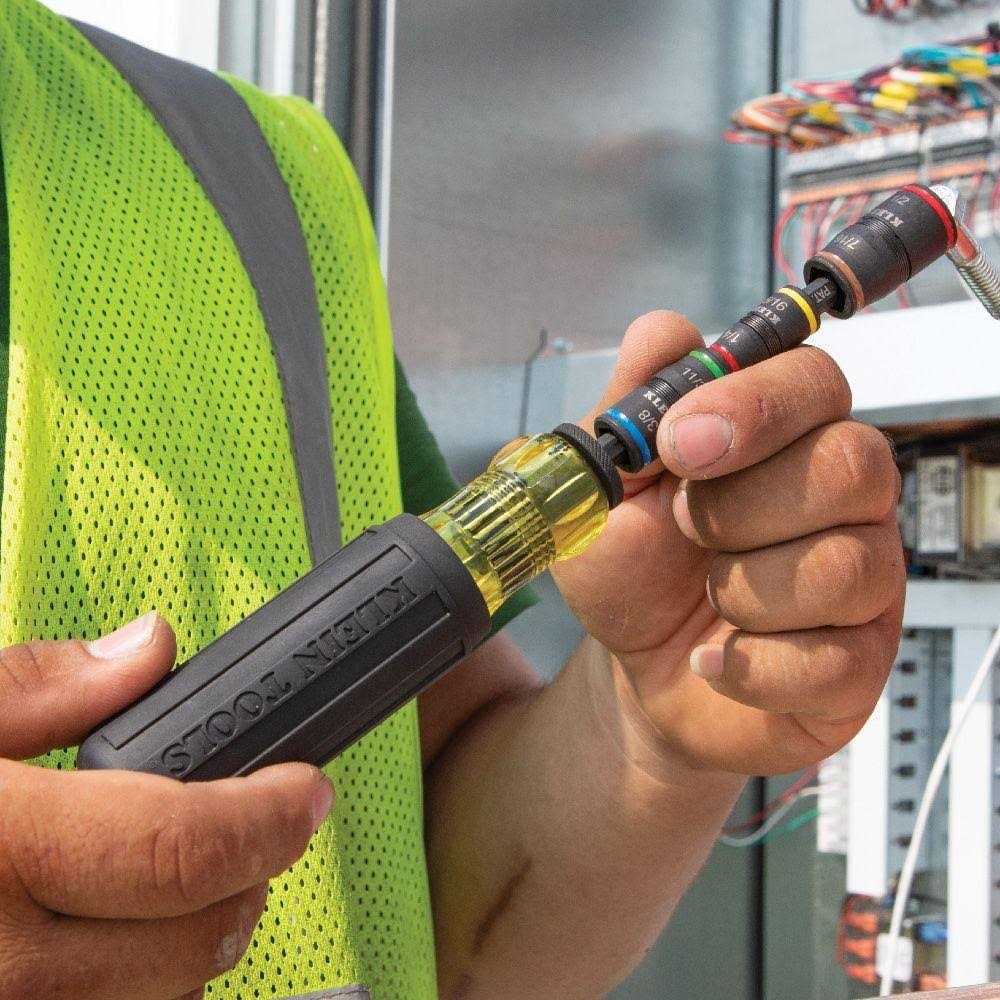 Klein Tools 32907 7 in 1 Impact Flip Socket Set