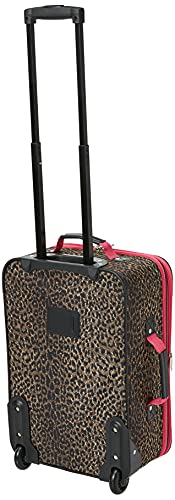 Rockland Fashion Expandable Softside Upright Luggage Set, Charcoal, 2-Piece (14/19)